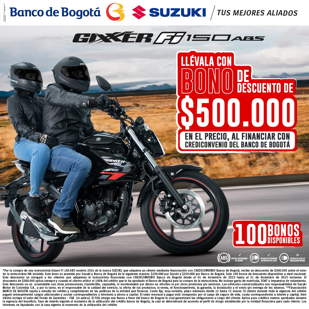 Bicimotos y Repuestos Concesionario Suzuki